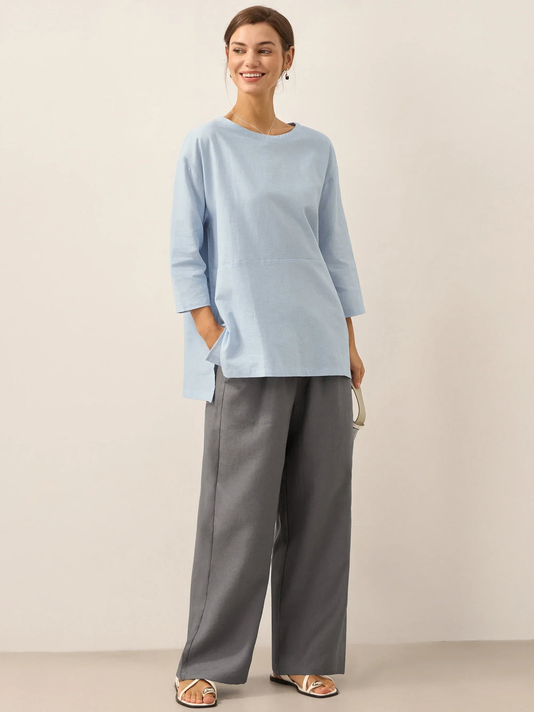 Margaret | Classic Linen Pants