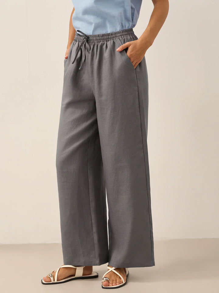 Margaret | Classic Linen Pants