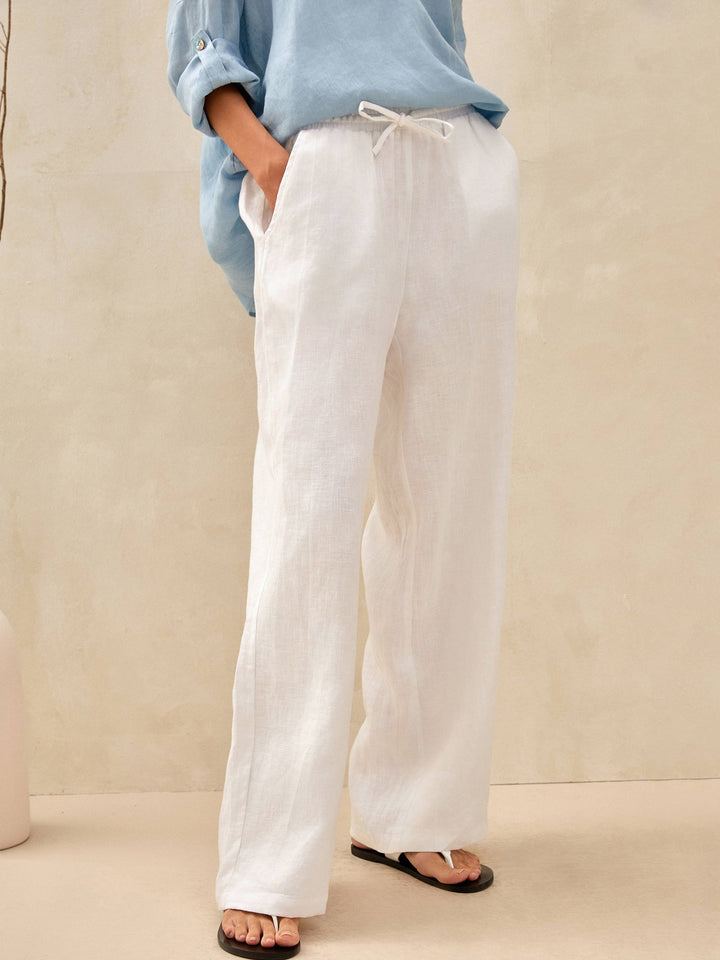Margaret | Classic Linen Pants