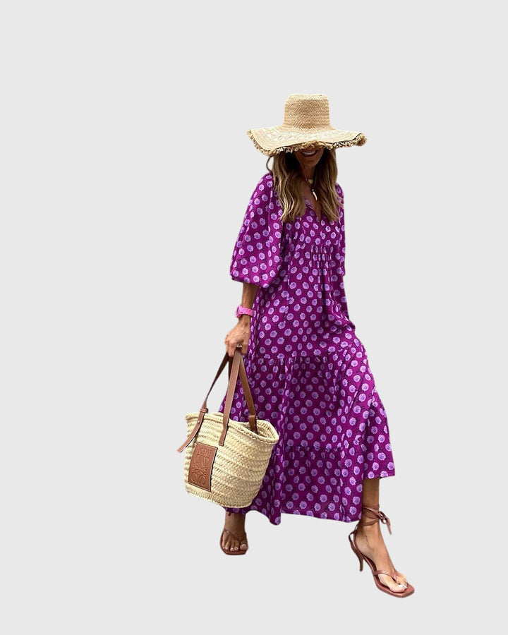 Annie | Boho Maxi Dress