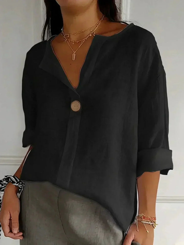 Susan | Relaxed V-Neck Top