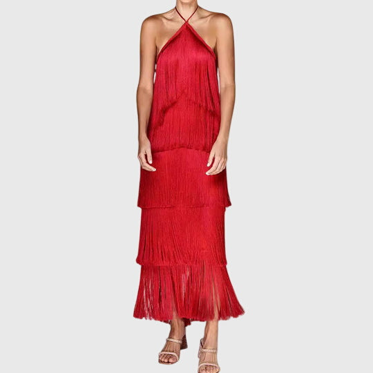 Annie | Tassel Dress