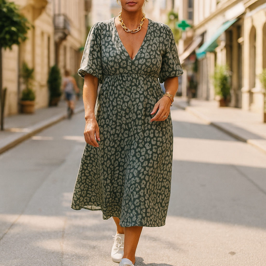 Maelle| Flattering Ease Dress – Comfortable &amp; Effortlessly Elegant