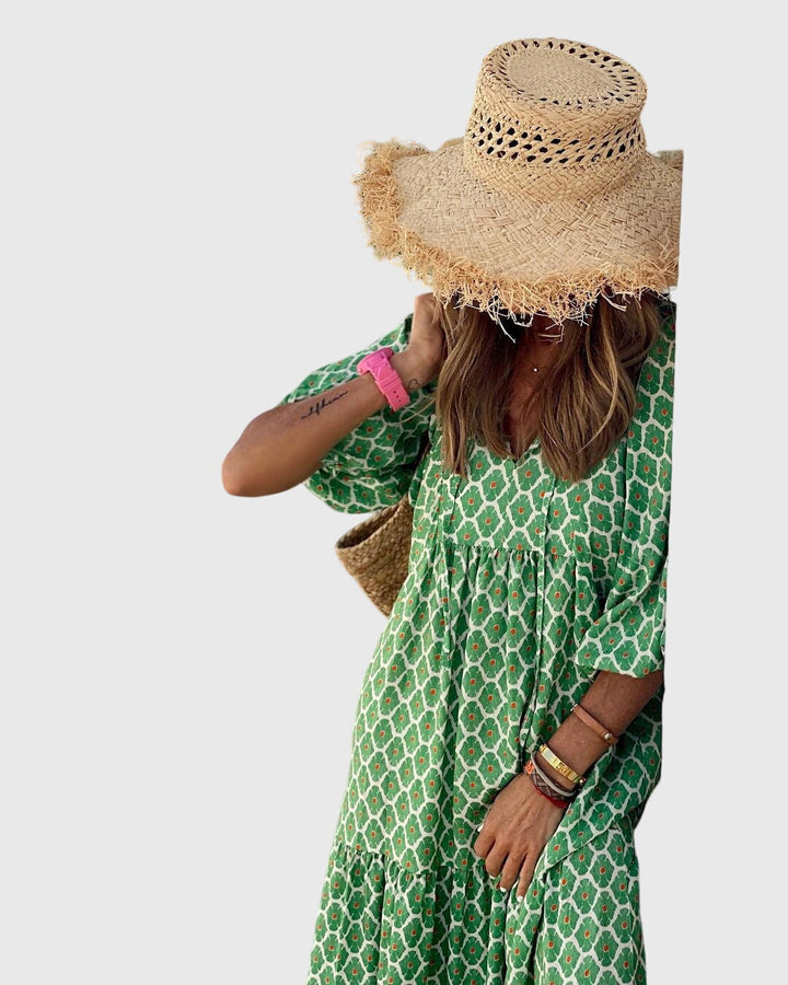 Annie | Boho Maxi Dress