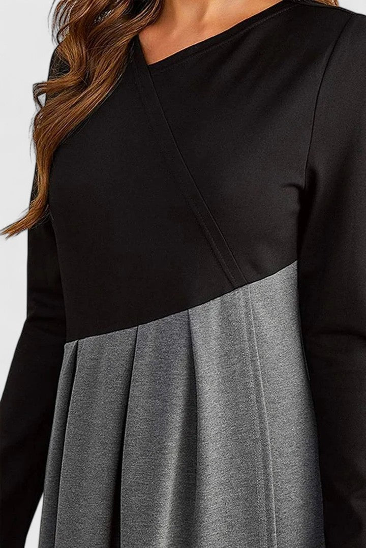Annie | Elegant Long Sleeve Maxi Dress