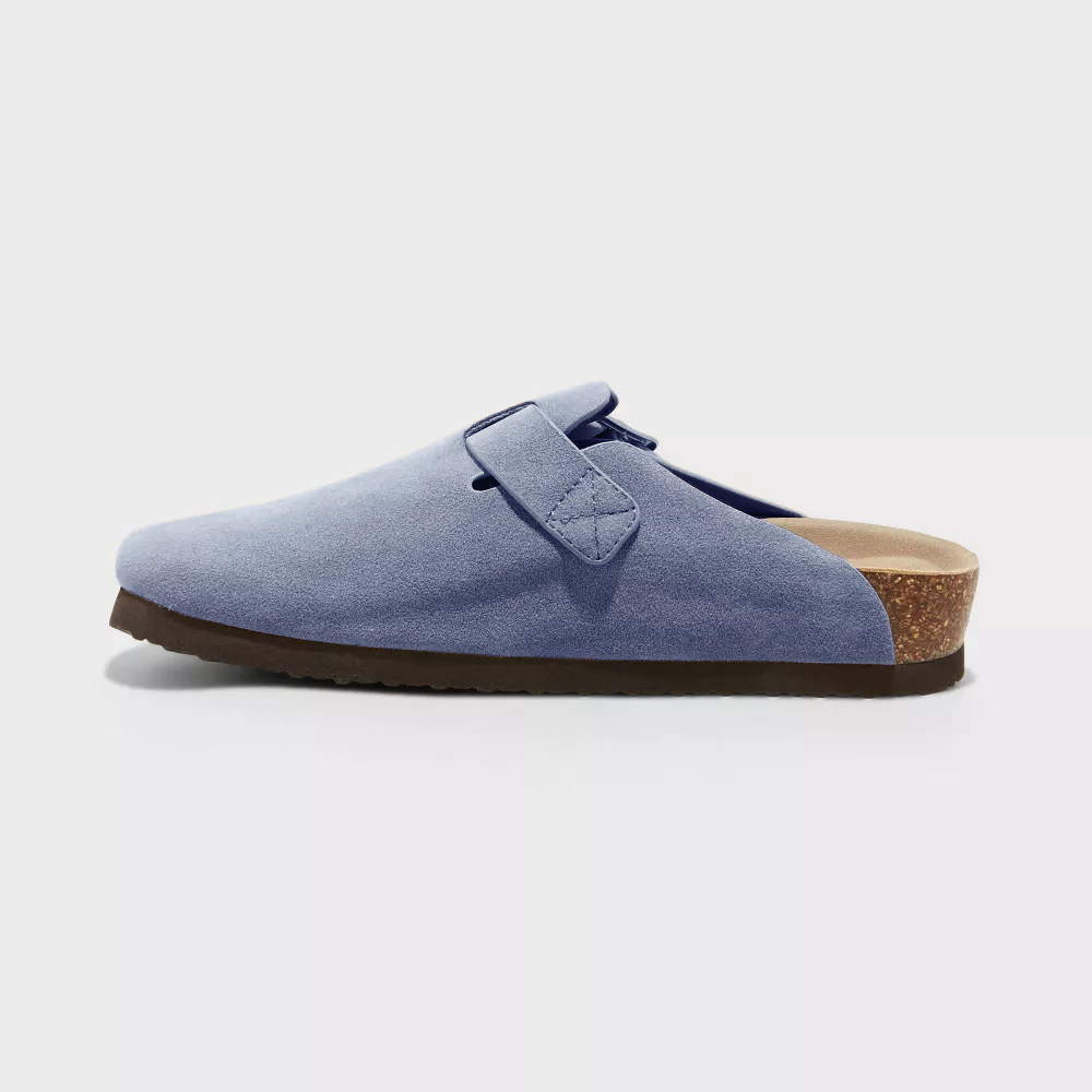 Emma | Comfort Suede Clogs