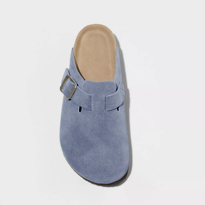 Emma | Comfort Suede Clogs