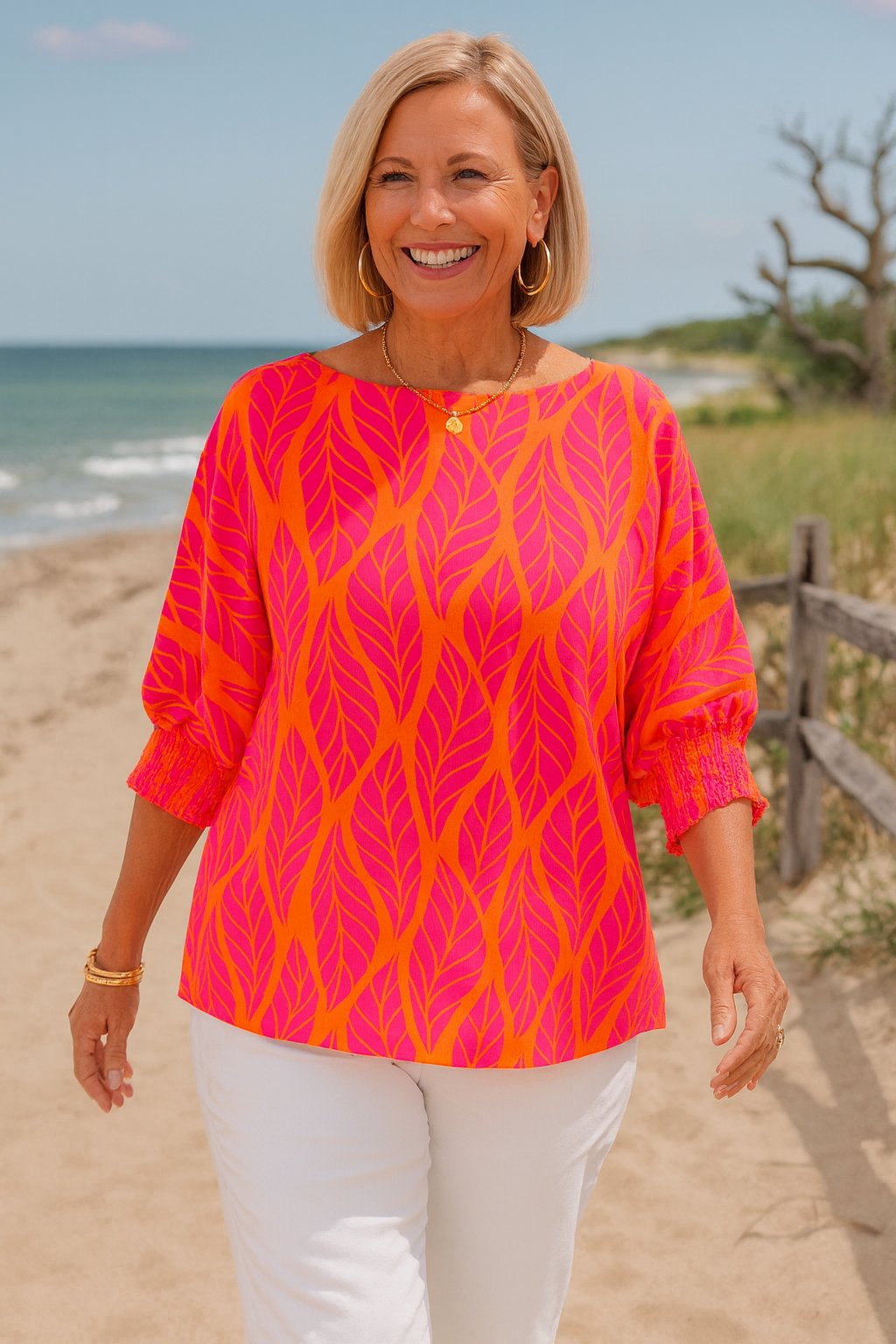 Elandra| FlatterFit Blouse – Confidence, Comfort &amp; Coverage