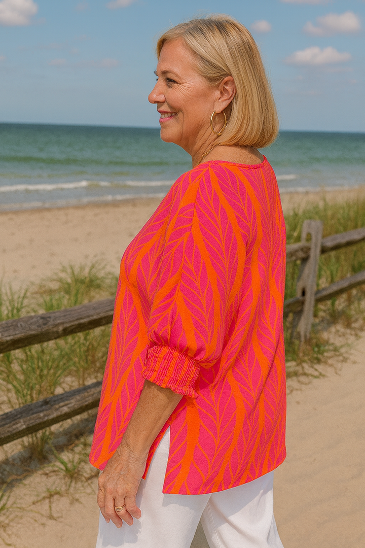 Elandra| FlatterFit Blouse – Confidence, Comfort &amp; Coverage