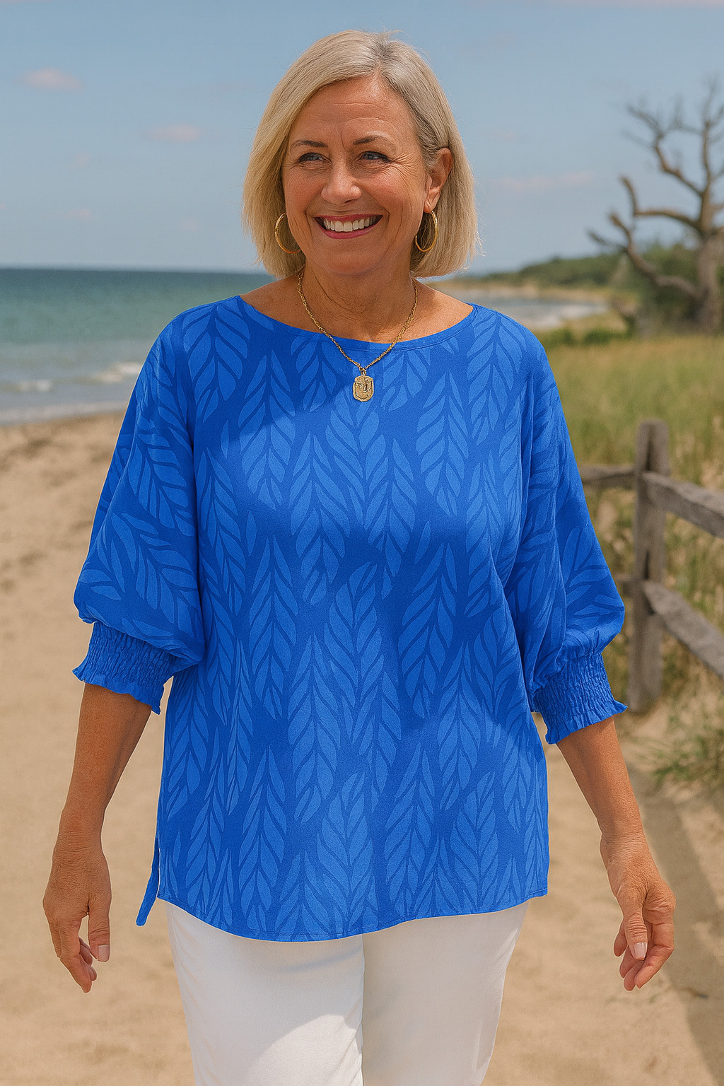 Elandra| FlatterFit Blouse – Confidence, Comfort &amp; Coverage