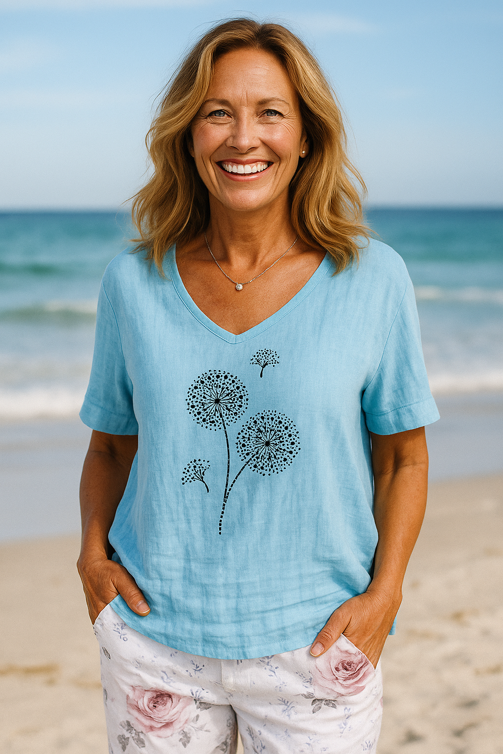 Darla | Soft Leaf Comfort Top – Light, Flattering &amp; Effortlessly You
