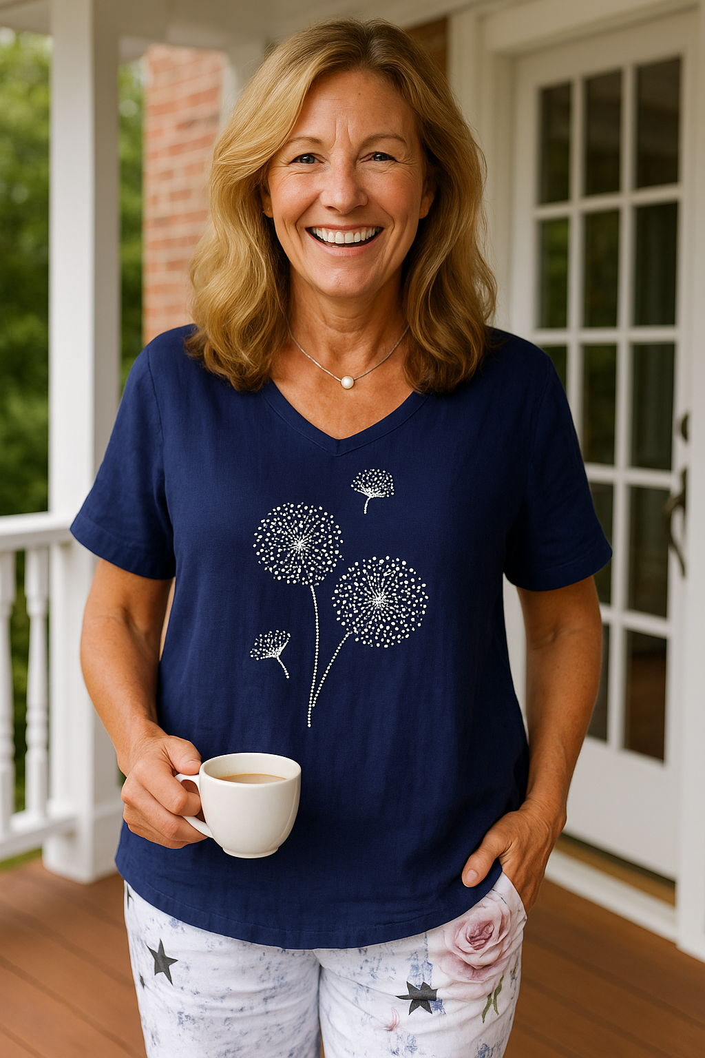 Darla | Soft Leaf Comfort Top – Light, Flattering &amp; Effortlessly You