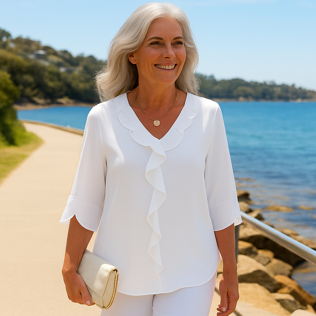 Florise | Everyday Elegance Blouse – Soft, Breathable &amp; Flattering