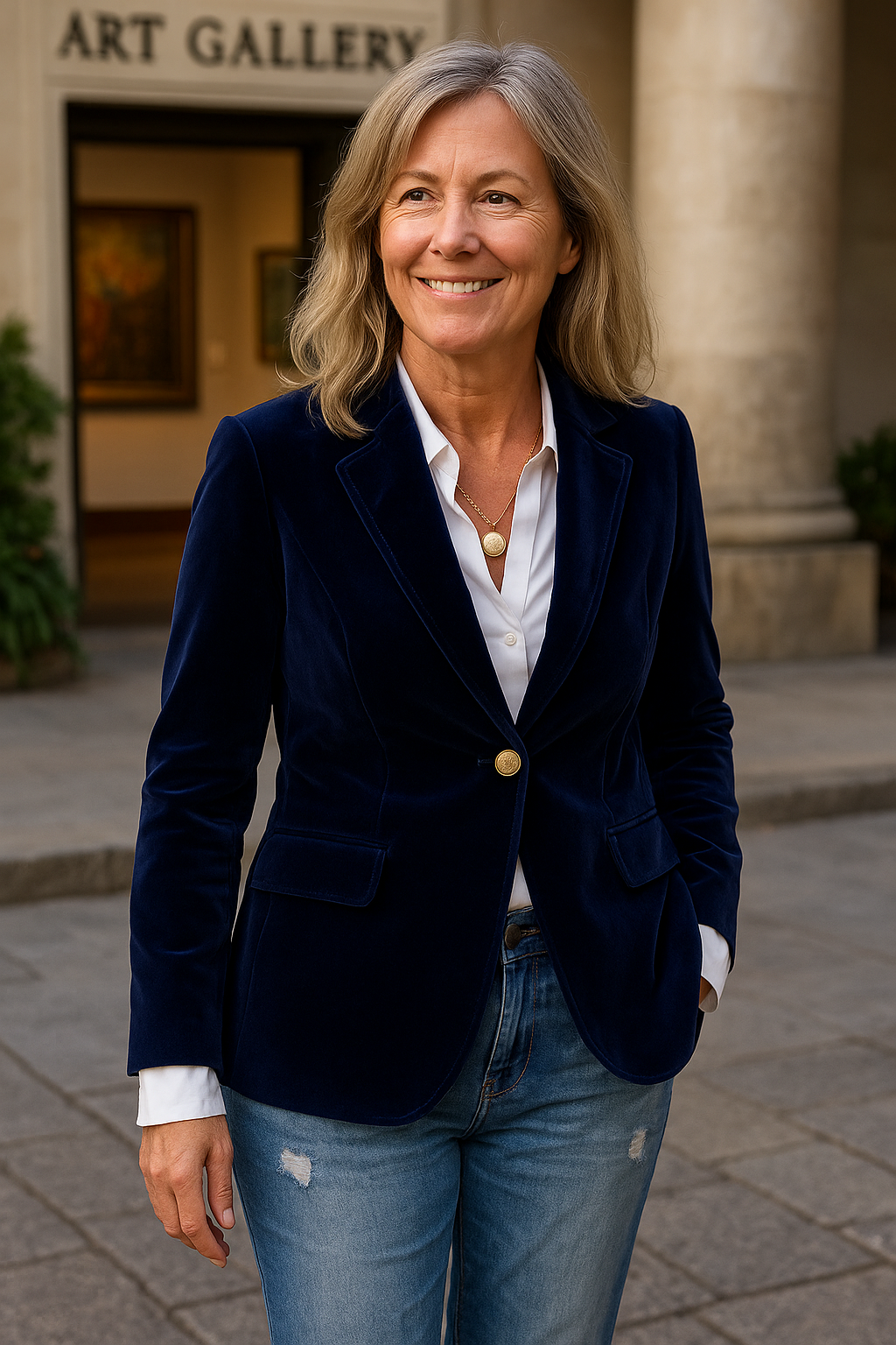 Elena | Velvet Blazer – Confidence, Comfort &amp; Timeless Class