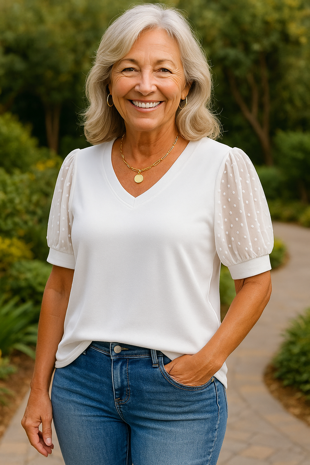 Grace | Top — Covers Arms &amp; Tummy, Flatters Every Curve