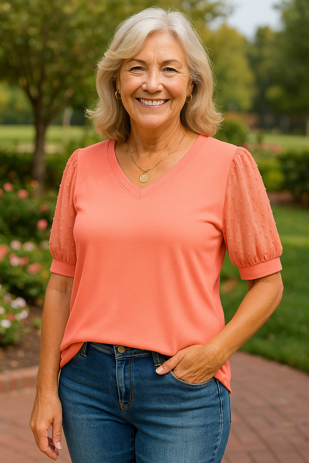 Grace | Top — Covers Arms &amp; Tummy, Flatters Every Curve