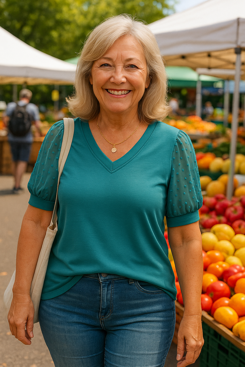 Grace | Top — Covers Arms &amp; Tummy, Flatters Every Curve