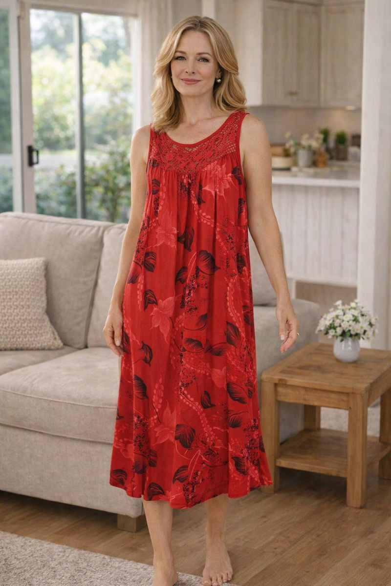 Maisie | Easy Swing Lace Dress — Cool, Relaxed &amp; Effortlessly Comfortable (S-5XL)