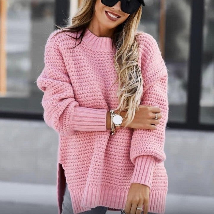 Tessora | Luxe Textured Knit Pullover - Comfort &amp; Elegance