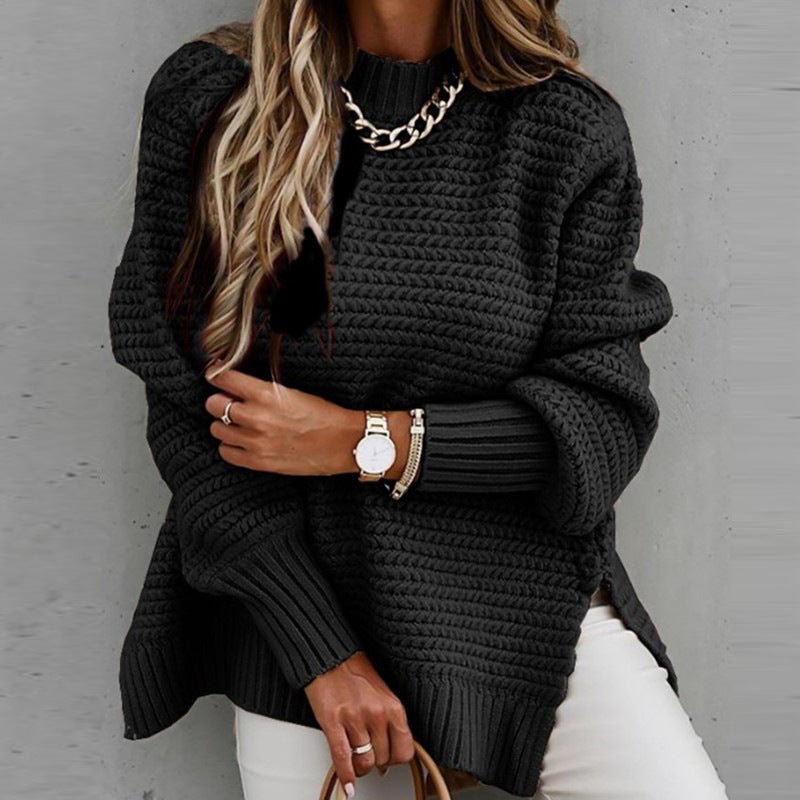 Tessora | Luxe Textured Knit Pullover - Comfort &amp; Elegance