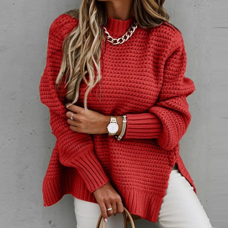 Tessora | Luxe Textured Knit Pullover - Comfort &amp; Elegance