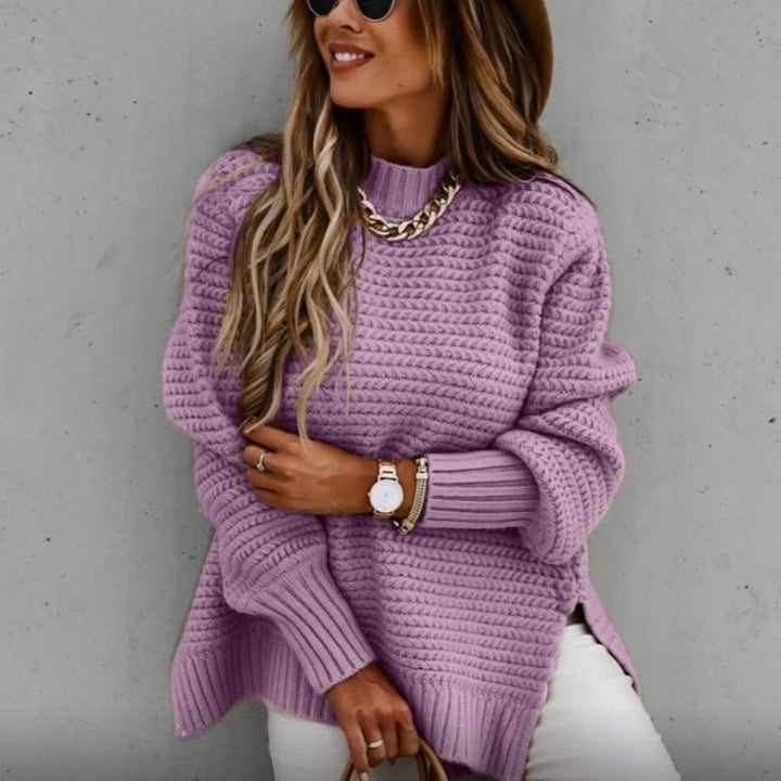 Tessora | Luxe Textured Knit Pullover - Comfort &amp; Elegance