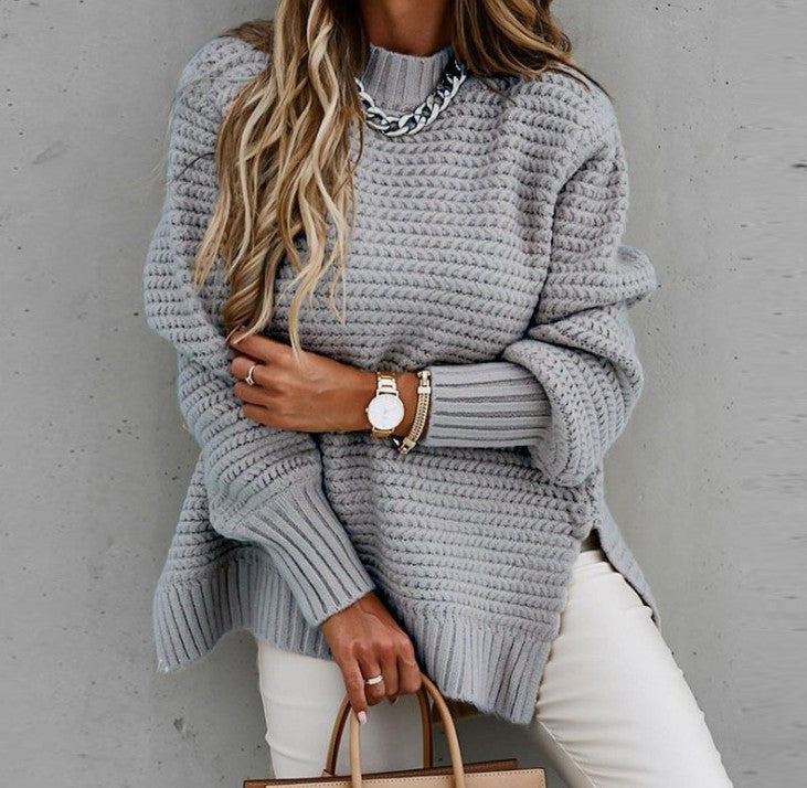 Tessora | Luxe Textured Knit Pullover - Comfort &amp; Elegance