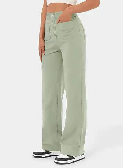 Marjorie | High-Waist Stretch &amp; No-Pill Trouser – Timeless Confidence