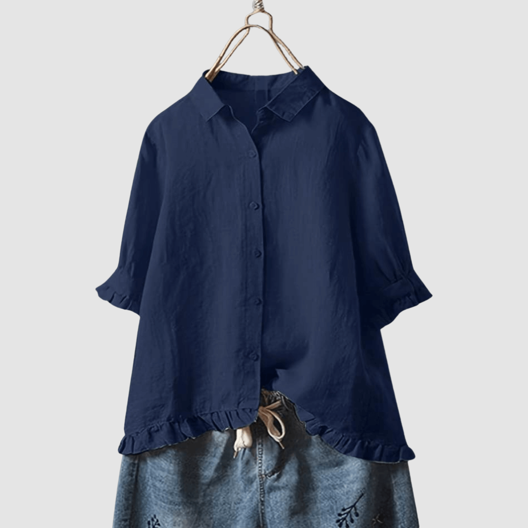 Elora | Breezy Comfort Blouse – Made for Real Days &amp; Real Women