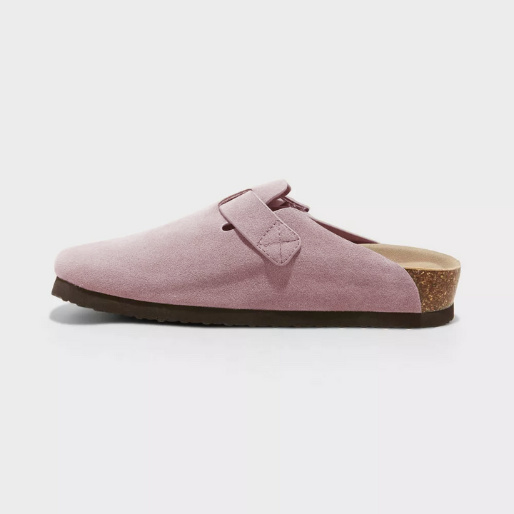 Emma | Comfort Suede Clogs