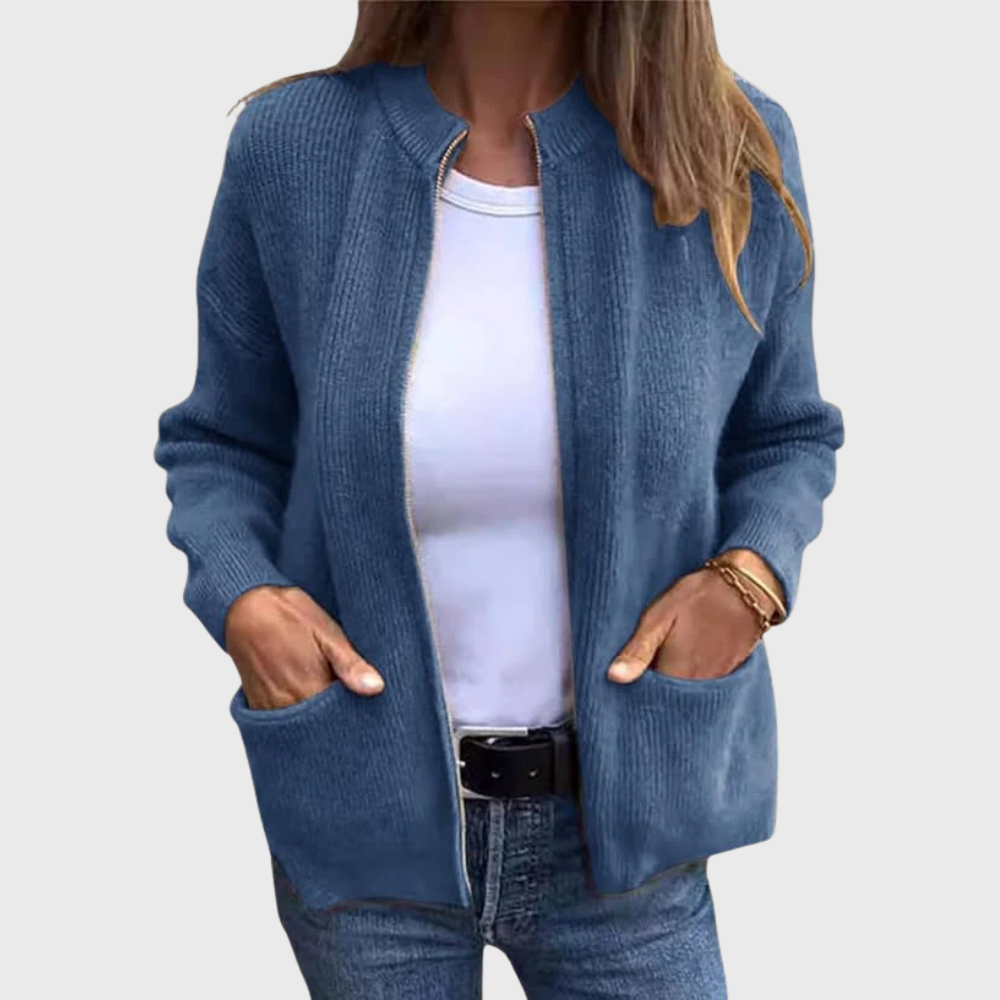 Autumn Zip Cardigan