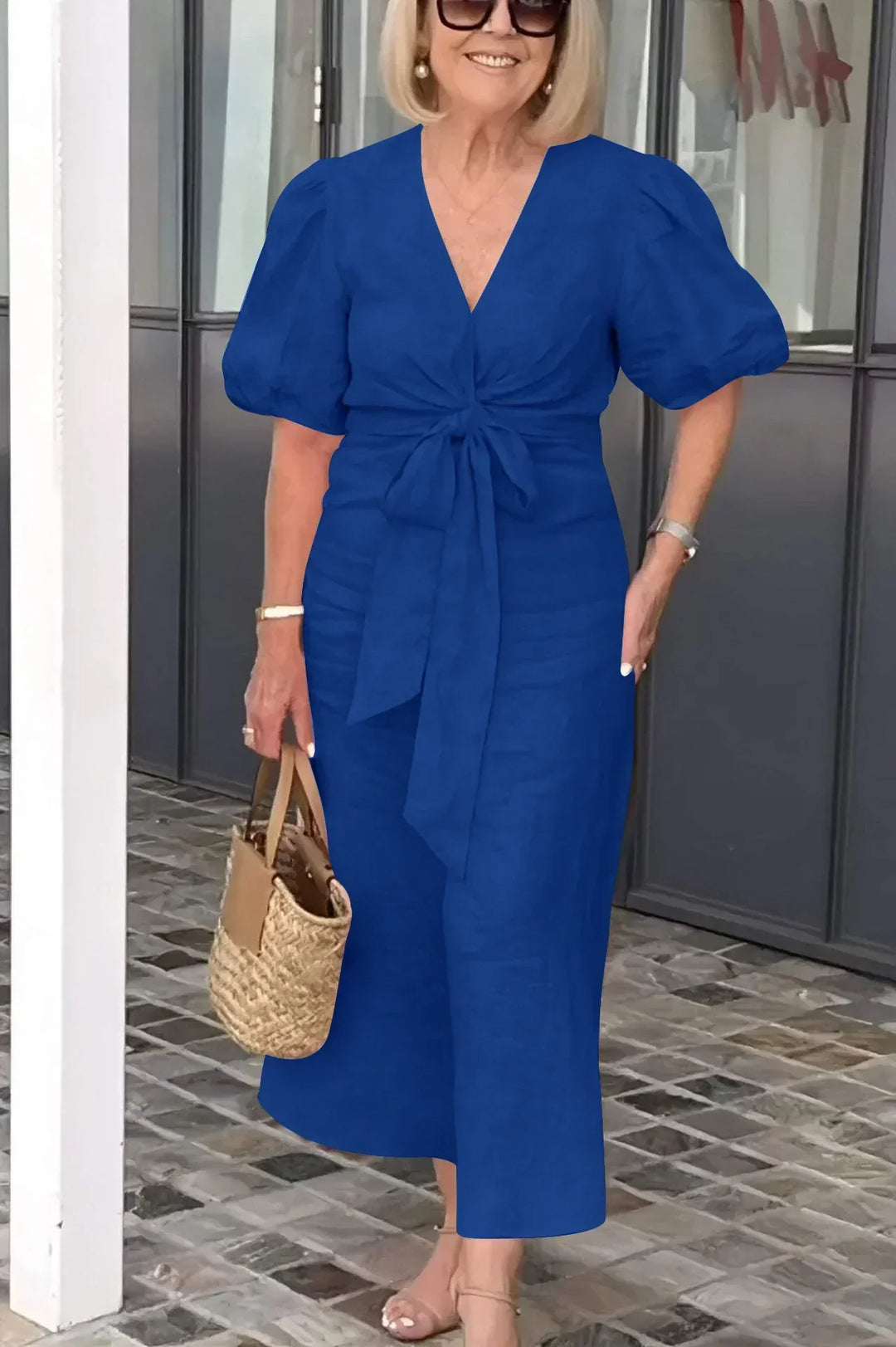 Daria | Soft Confidence Midi Dress – Elegance You Can Feel