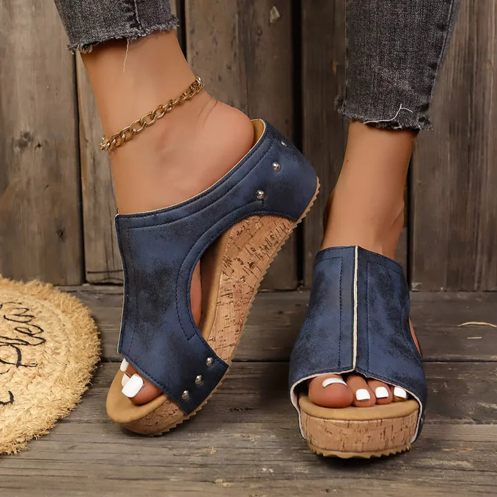 Linda | Comfort Wedge Sandals