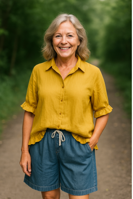 Elora | Breezy Comfort Blouse – Made for Real Days &amp; Real Women