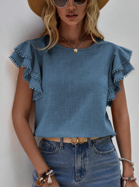 Elizabeth - Linen Blouse