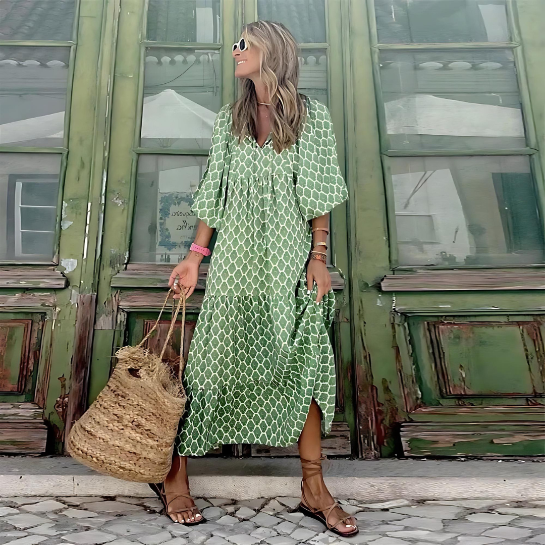 Edith | Effortless Elegance Dress – Flattering, Breezy &amp; Made for Real Women