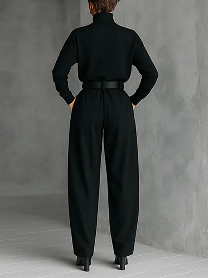Jessica™ Elegant Top &amp; Straight-Leg Pants Set