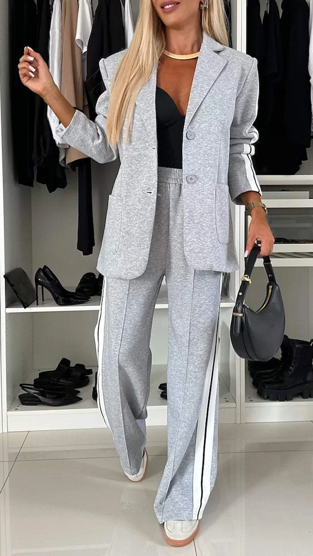 Alba | Two-Piece Set - Effortless Structure, Everyday Style