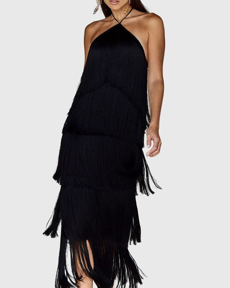 Annie | Tassel Dress