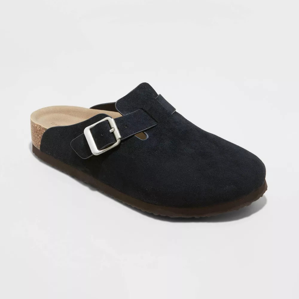 Emma | Comfort Suede Clogs