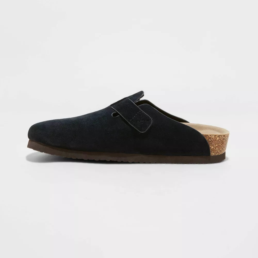 Emma | Comfort Suede Clogs