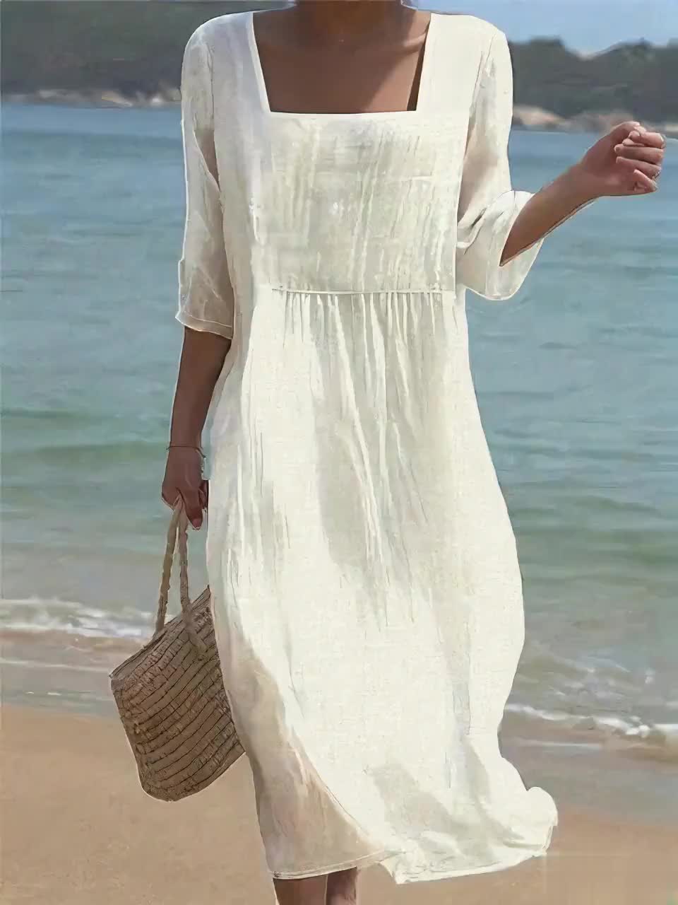 Lunelle | Casual Linen Dress