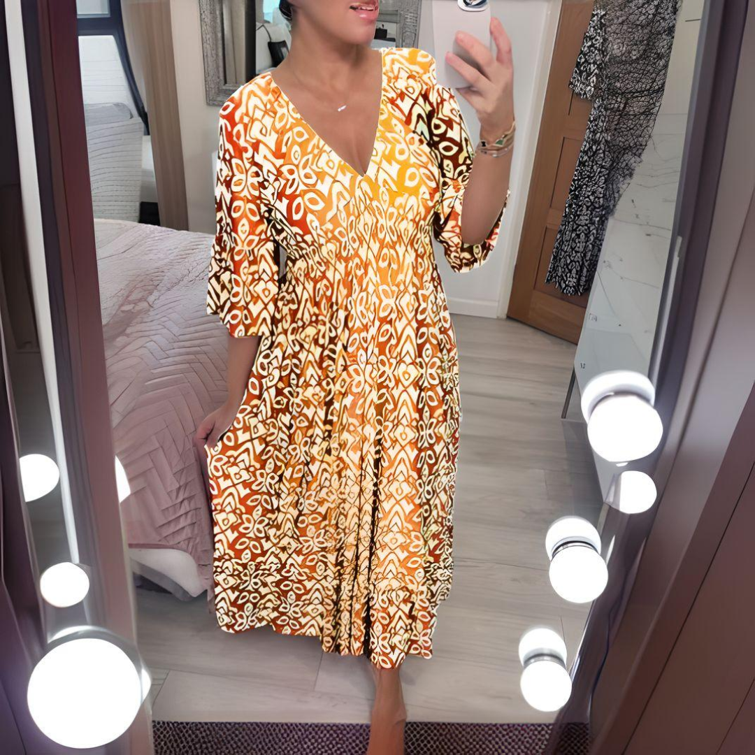 Luciana | Comfort Maxi Dress – Effortless Elegance, Everyday Confidence