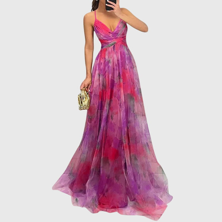 Annie | Floral Maxi Dress