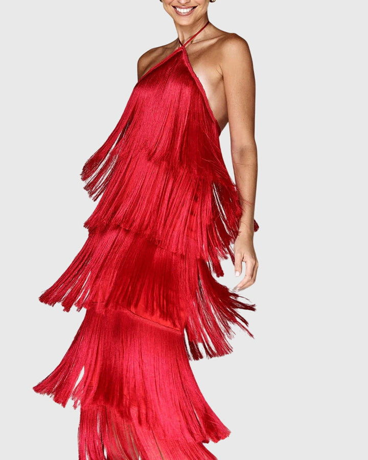 Annie | Tassel Dress