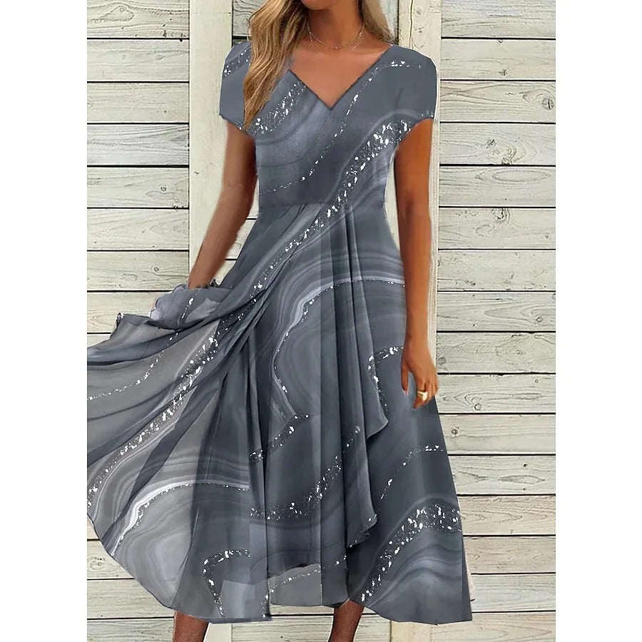 Clara | Stylish Summer Midi Dress
