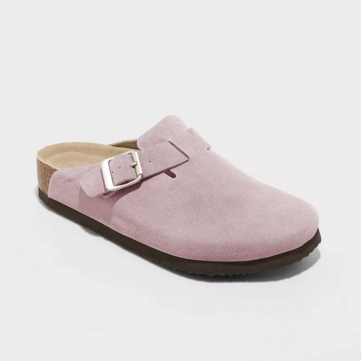 Emma | Comfort Suede Clogs