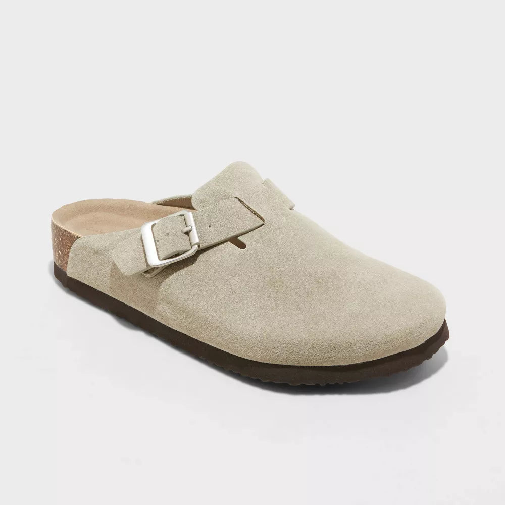 Emma | Comfort Suede Clogs