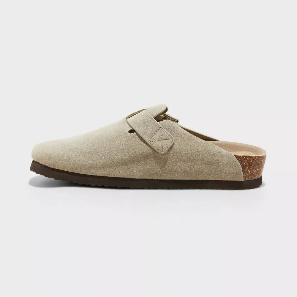 Emma | Comfort Suede Clogs