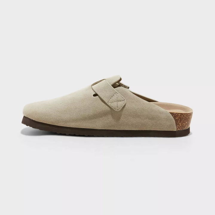Emma | Comfort Suede Clogs